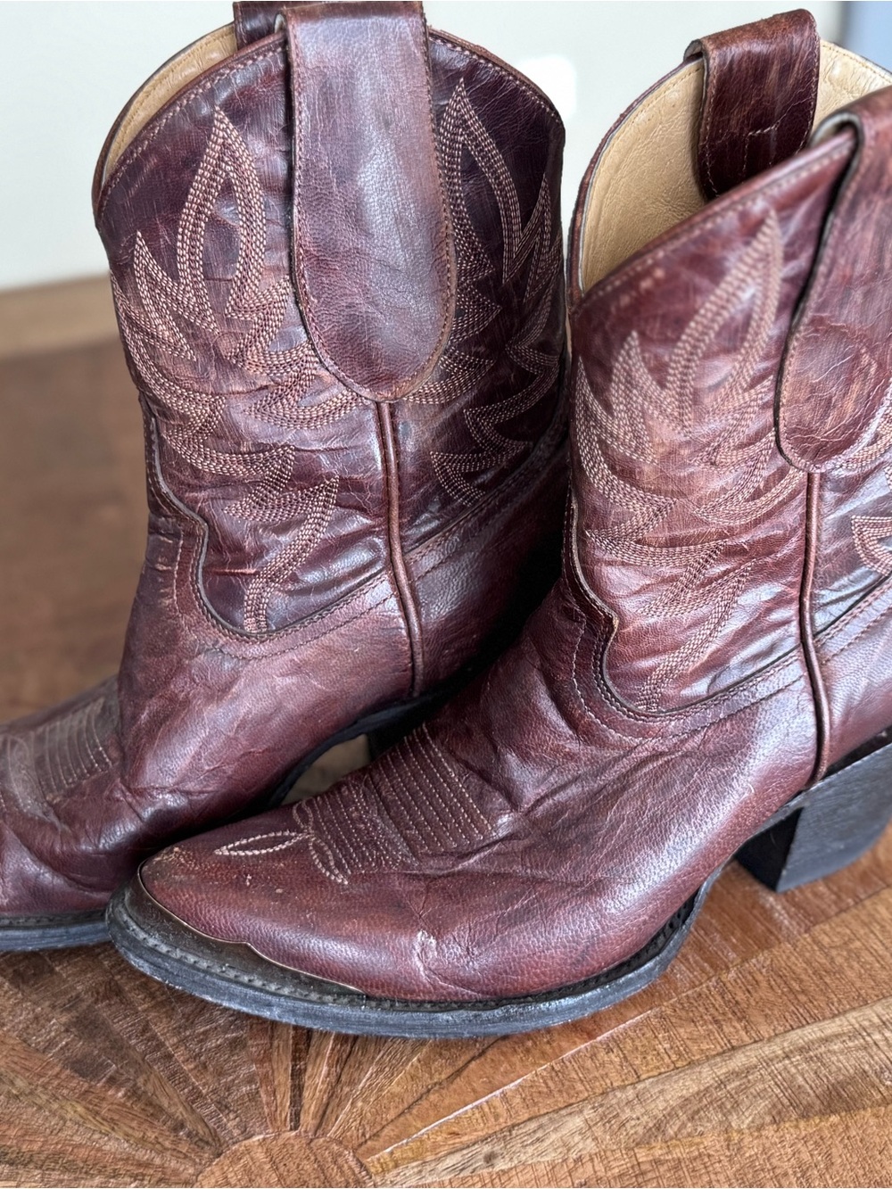 Idyllwind Brown Western Cowboy Heeled Boots 7.5